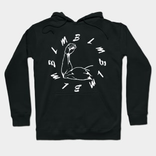 Black Lives Matter Power Fist (White) Hoodie